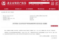 北京市人力资源和社会保障局,增设知识产权专业职称