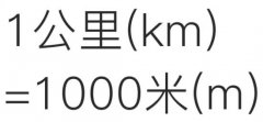 一公里等于多少米啊(1000千米等于多少公里)
